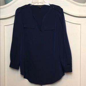 Navy Blouse